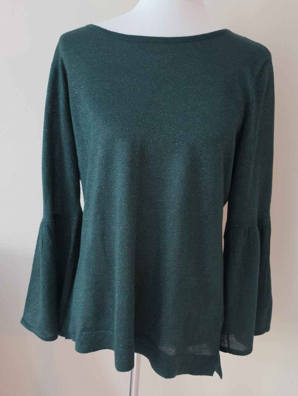 Calvin Klein Dark Green Long Sleeve Sweater